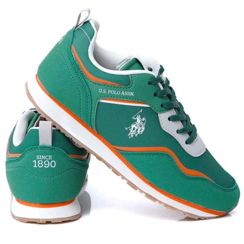 ДАМСКИ СНИКЪРСИ U.S.POLO ASSN. МОДЕЛ NOBIK 010K3NH1 VERDE, Зелен, Размер 36