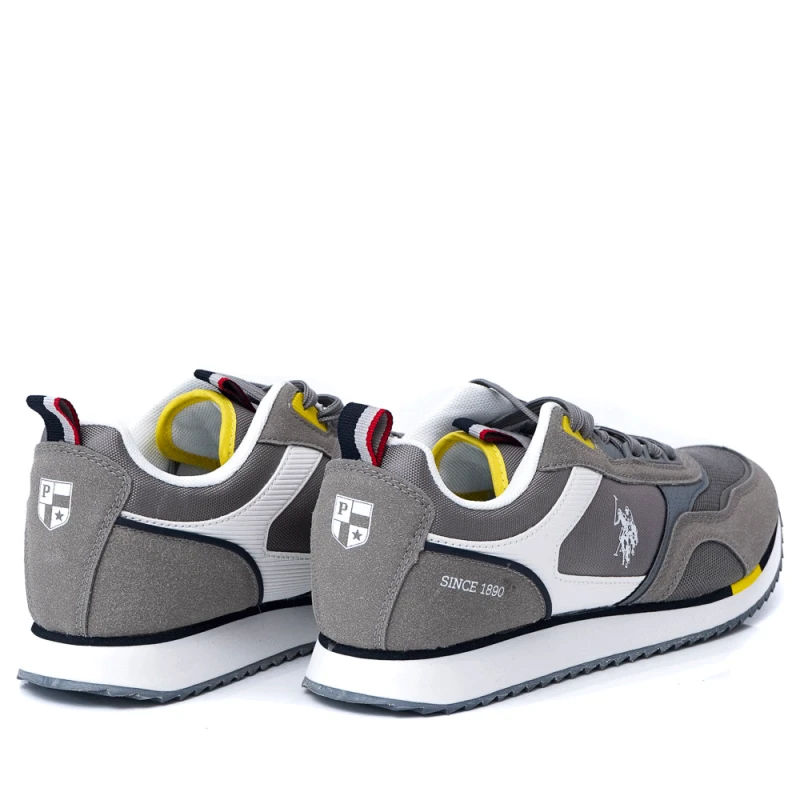 МЪЖКИ СНИКЪРСИ U.S.POLO ASSN. МОДЕЛ ETHAN 001M3TH1 GRIGIO,Сив, Размер 46