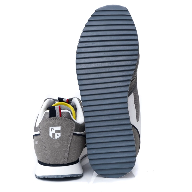 МЪЖКИ СНИКЪРСИ U.S.POLO ASSN. МОДЕЛ ETHAN 001M3TH1 GRIGIO,Сив, Размер 46