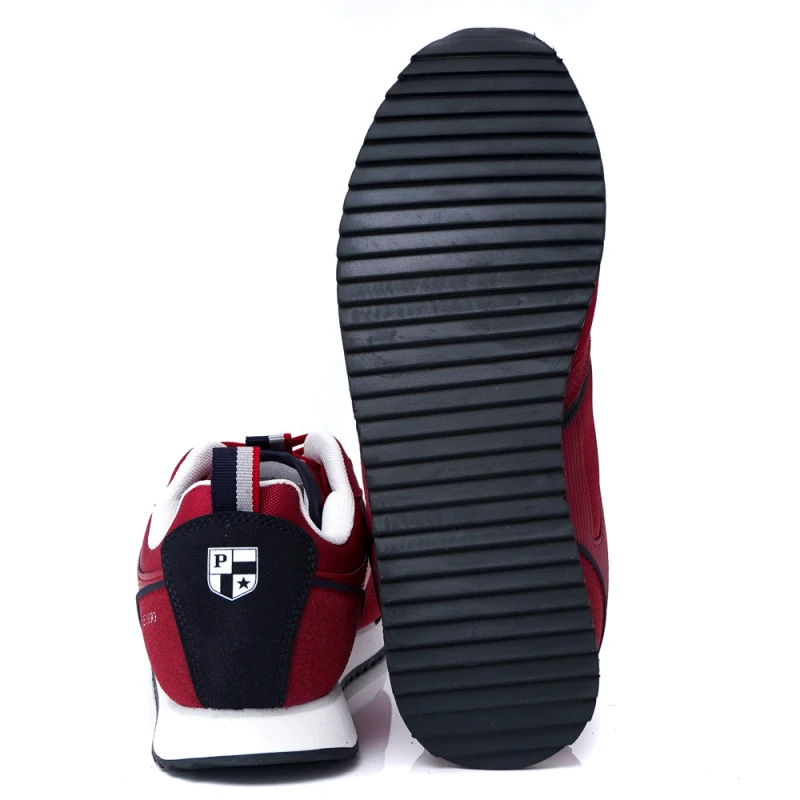 МЪЖКИ СНИКЪРСИ U.S.POLO ASSN. МОДЕЛ ETHAN 001M3TH1 ROSSO, Червен, Размер 43