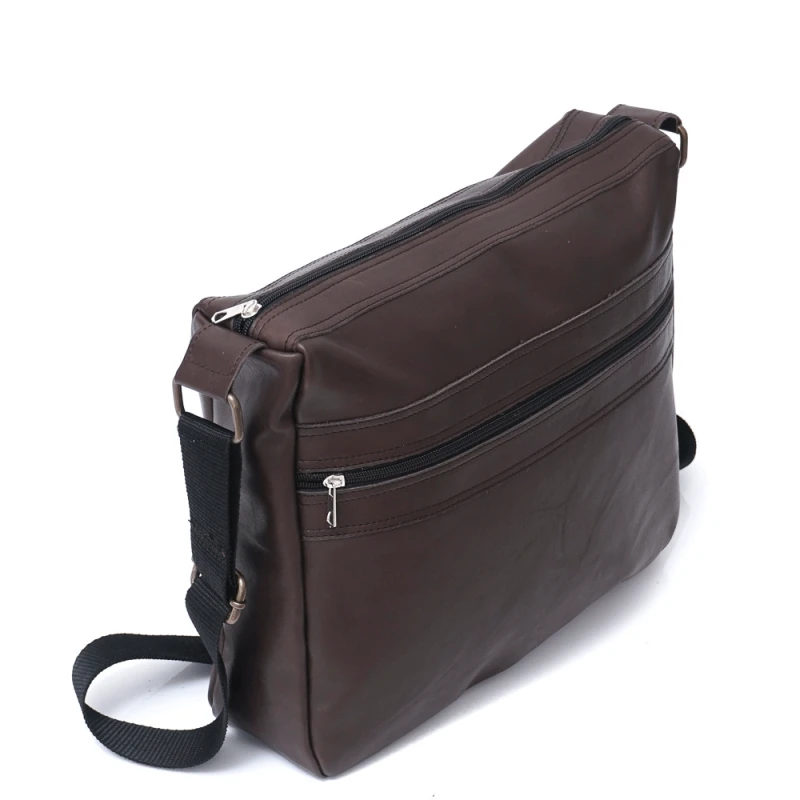 МЪЖКА ЧАНТА ОТ ЕСТЕСТВЕНА КОЖА МОДЕЛ SIMON MORO K