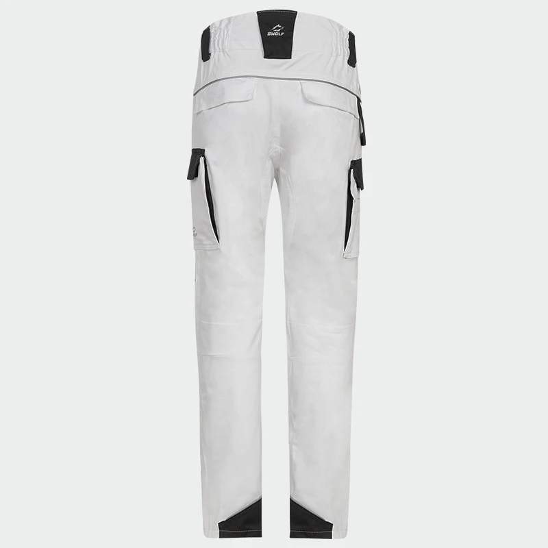 Летен работен панталон BWOLF DAYTONA Trousers, бял цвят, размер XL