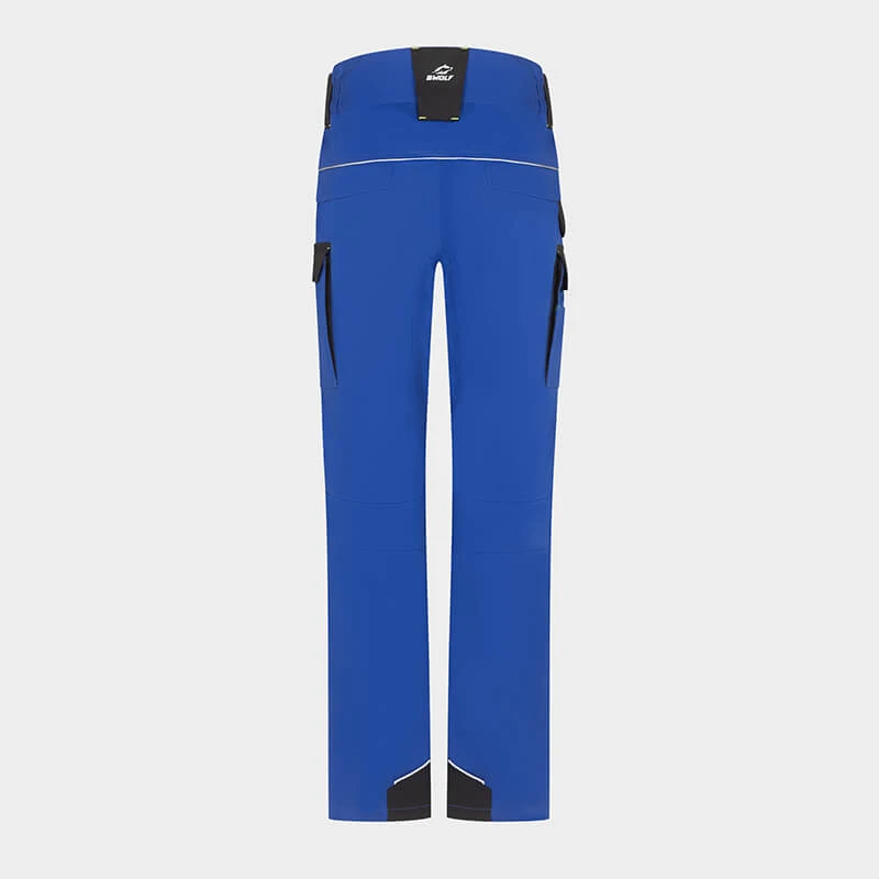 Летен работен панталон BWOLF DAYTONA Trousers, кралско син цвят, размер XS