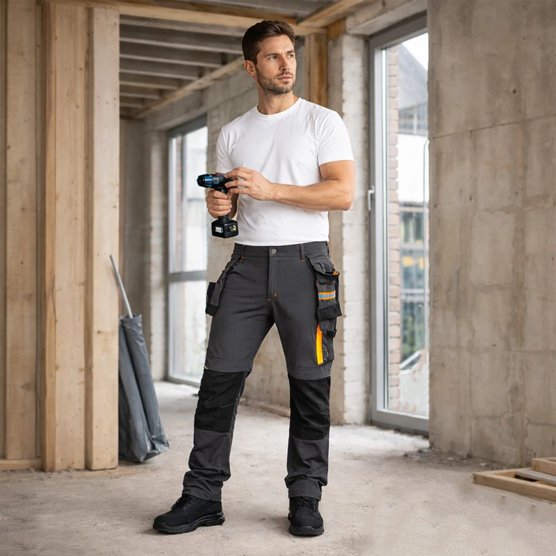 Летен работен панталон BWOLF VECTOR Trousers, сив цвят, размер L
