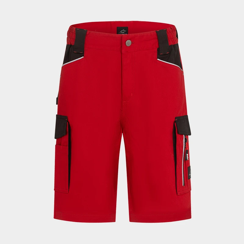 Работни къси панталони BWOLF DAYTONA Shorts, червен цвят, размер 4XL