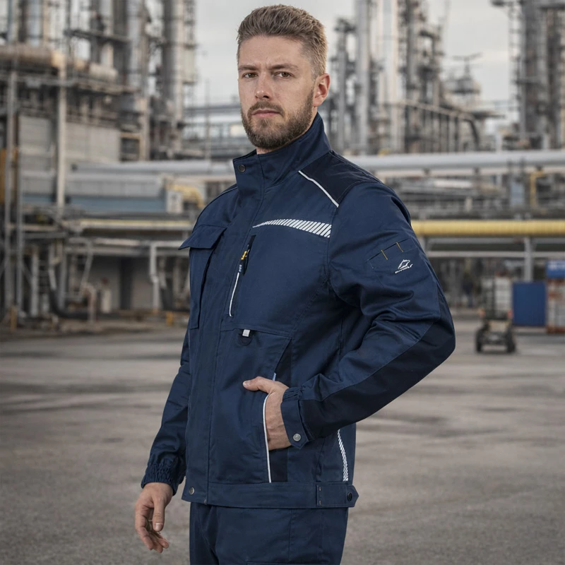 Лятно работно яке BWOLF DAYTONA Jacket, тъмносин цвят, размер M