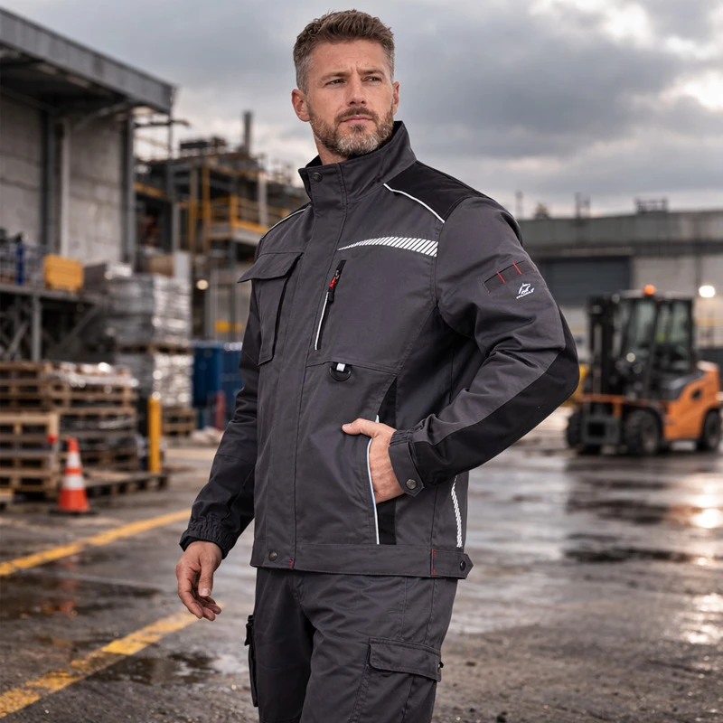 Лятно работно яке BWOLF DAYTONA Jacket, антрацит цвят, размер L