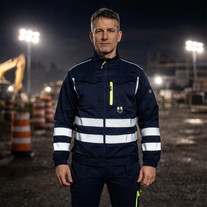 Работно яке BWOLF DRIFT REF Jacket, тъмносин цвят, размер S