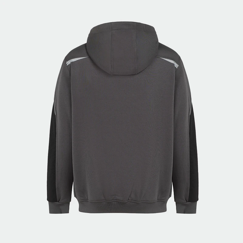Суитшърт с цип BWOLF DAYTONA Hoodie, антрацит цвят, размер L