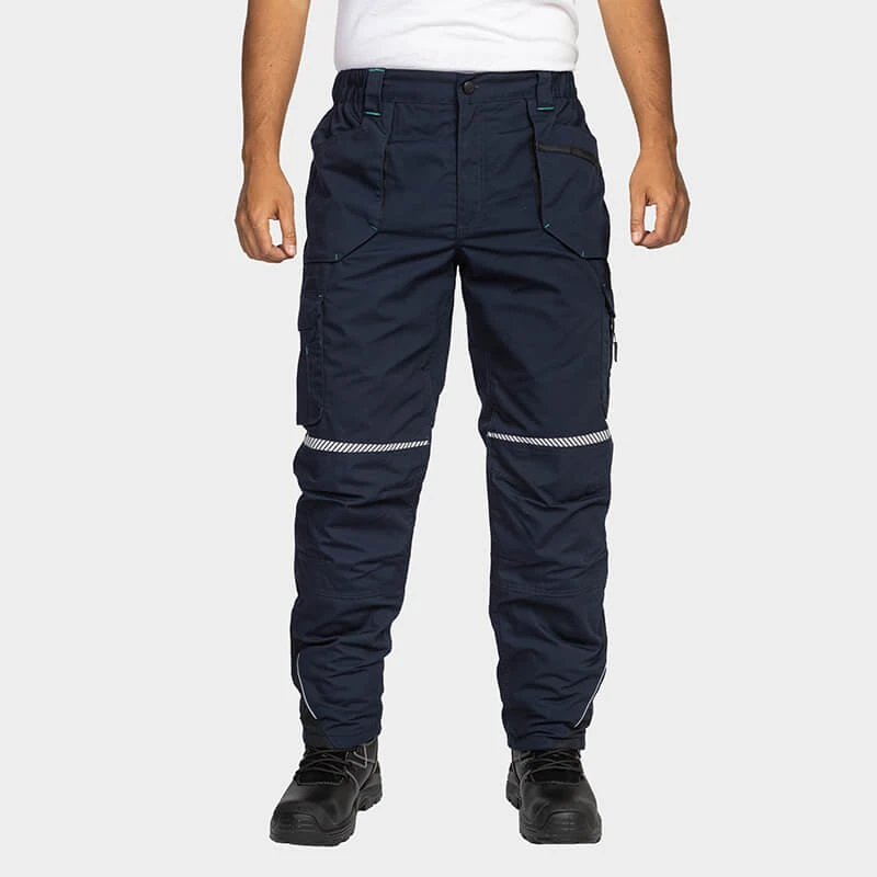 Зимен работен панталон BWOLF DRIFT ICE Trousers, тъмносин цвят, размер 4XL