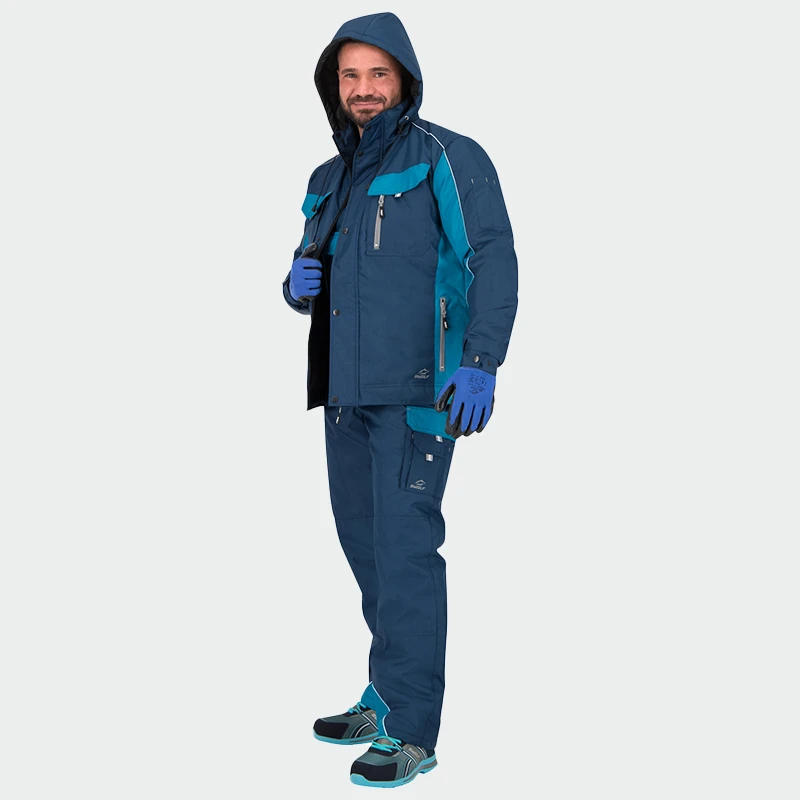 Зимно работно яке BWOLF BRAVER Jacket, тъмносин цвят, размер 4XL