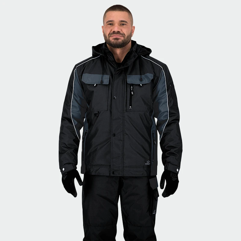 Зимно работно яке BWOLF BRAVER Jacket, черен цвят, размер M