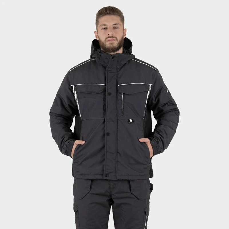 Зимно работно яке BWOLF DRIFT ICE Jacket, тъмносив цвят, размер M