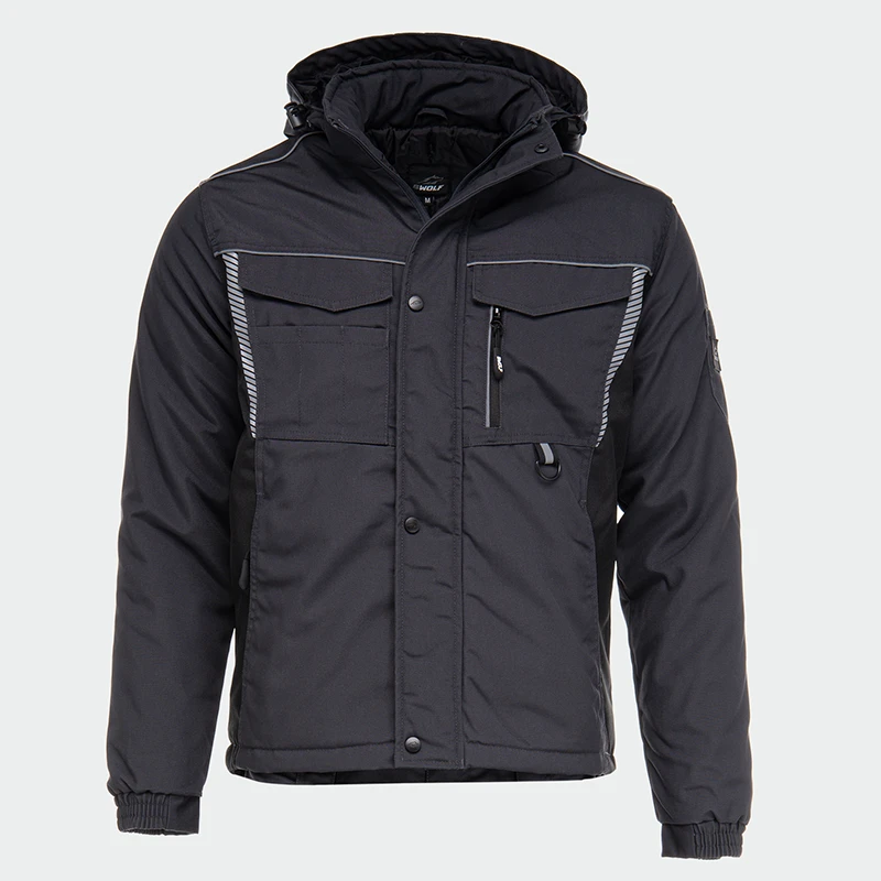 Зимно работно яке BWOLF DRIFT ICE Jacket, тъмносив цвят, размер XL