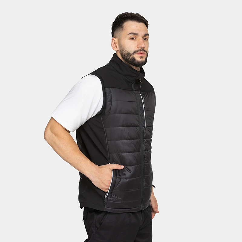 Зимен работен елек BWOLF DAYTONA Vest, черен цвят, размер M
