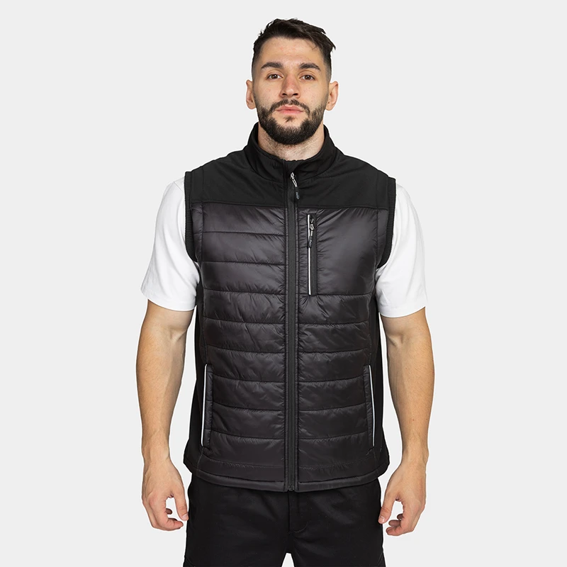Зимен работен елек BWOLF DAYTONA Vest, черен цвят, размер M