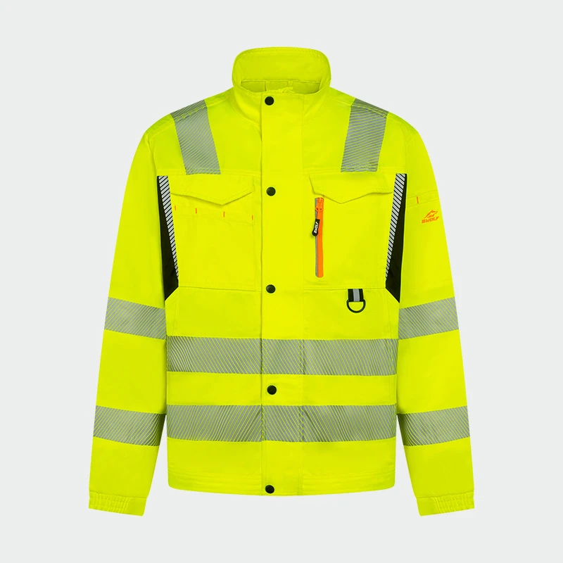 Светлоотразително яке BWOLF DRIFT HV Jacket, жълт цвят, размер M