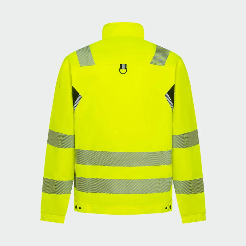 Светлоотразително яке BWOLF DRIFT HV Jacket, жълт цвят, размер 4XL
