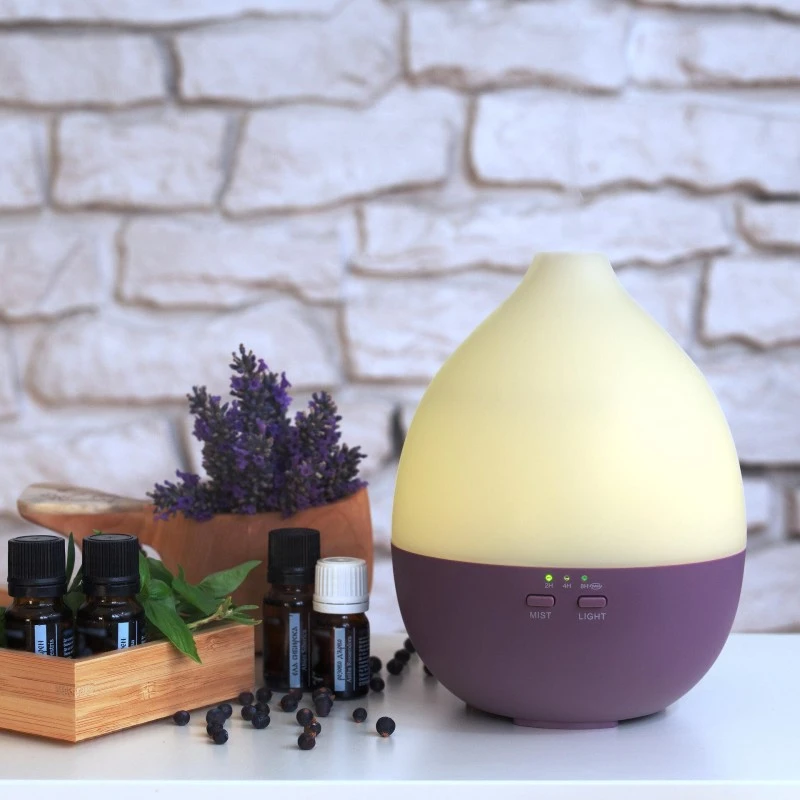 Арома Дифузер Мохана, Алба, Лилав, Светлини, 300 мл., С таймер