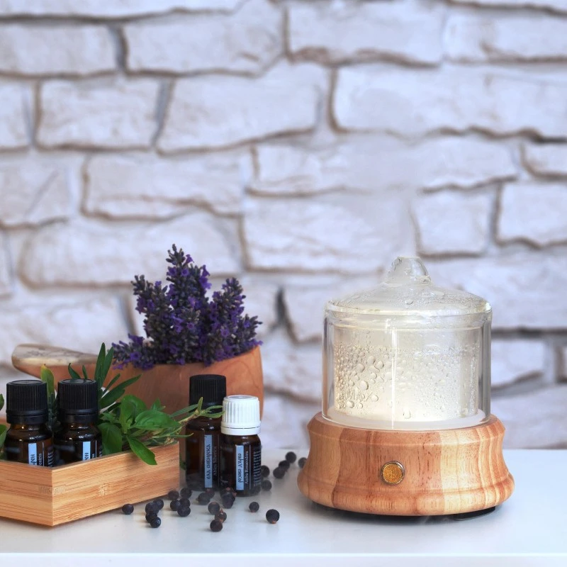 Арома Дифузер Мохана, Crystal Pure, Естествено дърво и стъкло