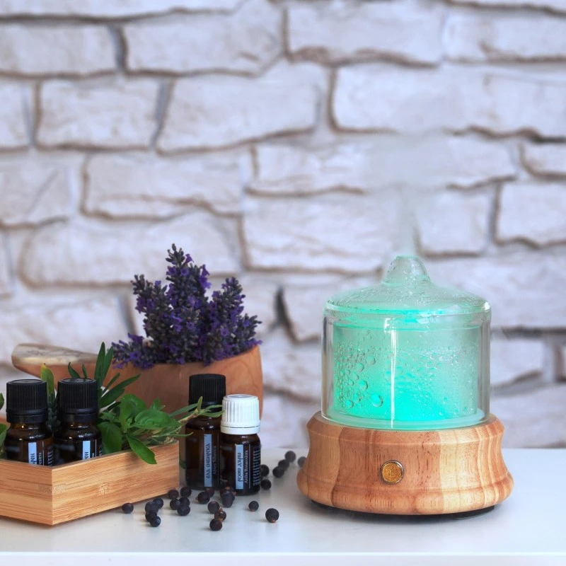 Арома Дифузер Мохана, Crystal Pure, Естествено дърво и стъкло