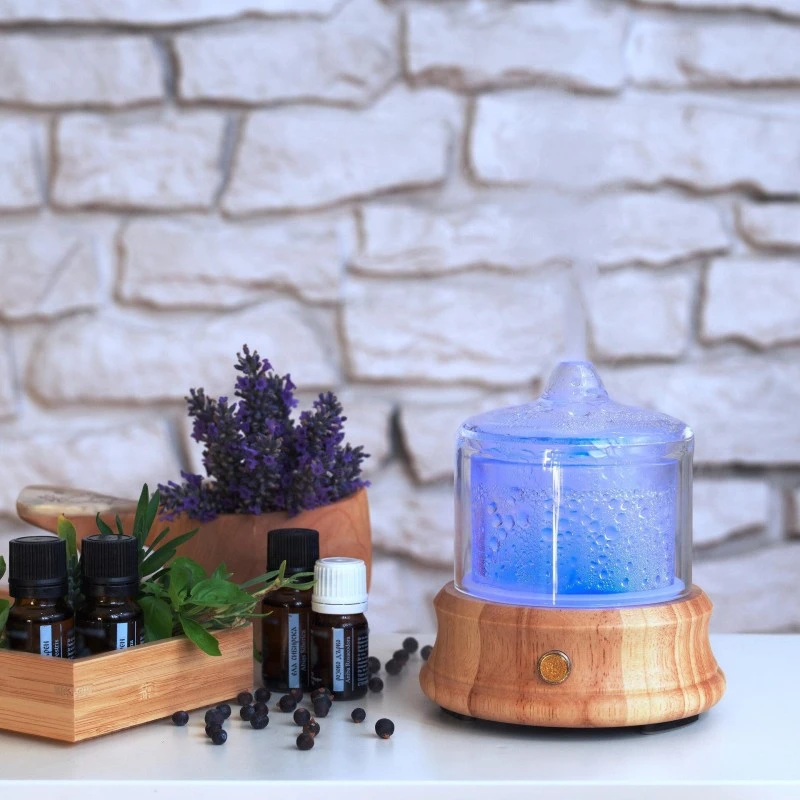 Арома Дифузер Мохана, Crystal Pure, Естествено дърво и стъкло