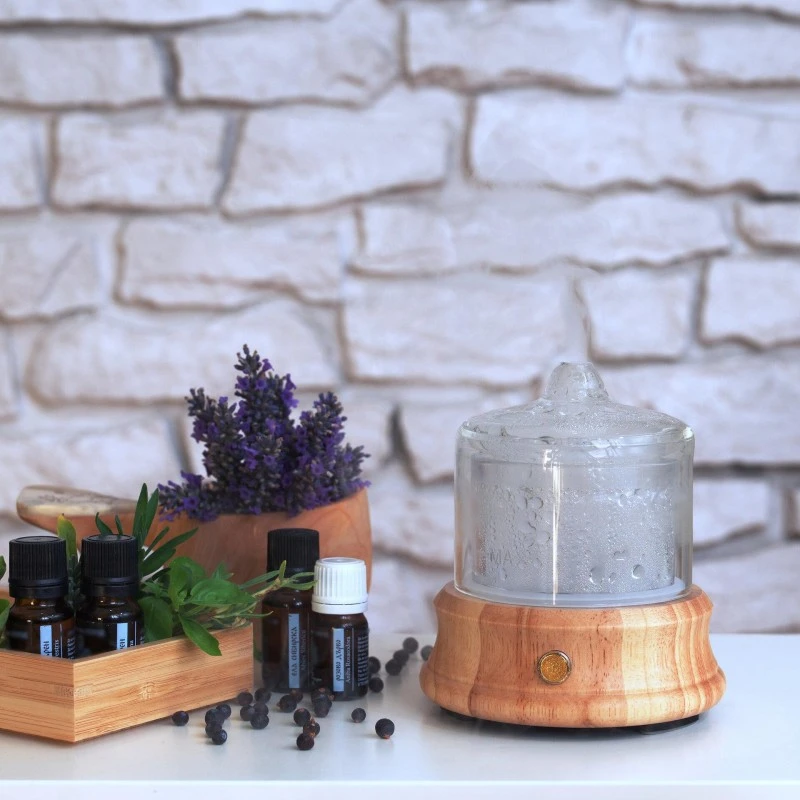 Арома Дифузер Мохана, Crystal Pure, Естествено дърво и стъкло