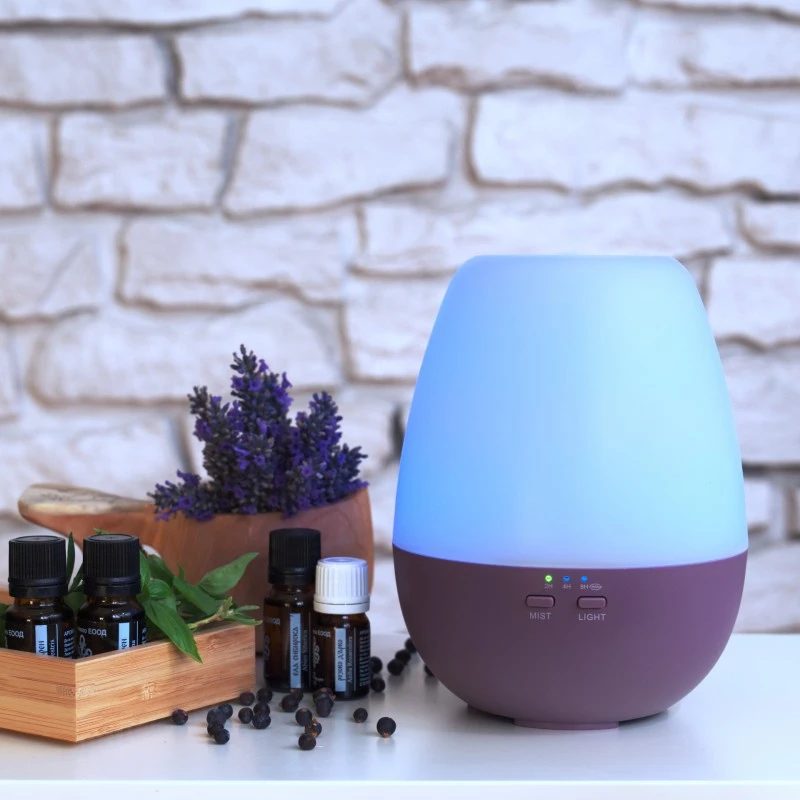 Арома дифузер Мохана Дия,  лилав, 300 мл, таймер