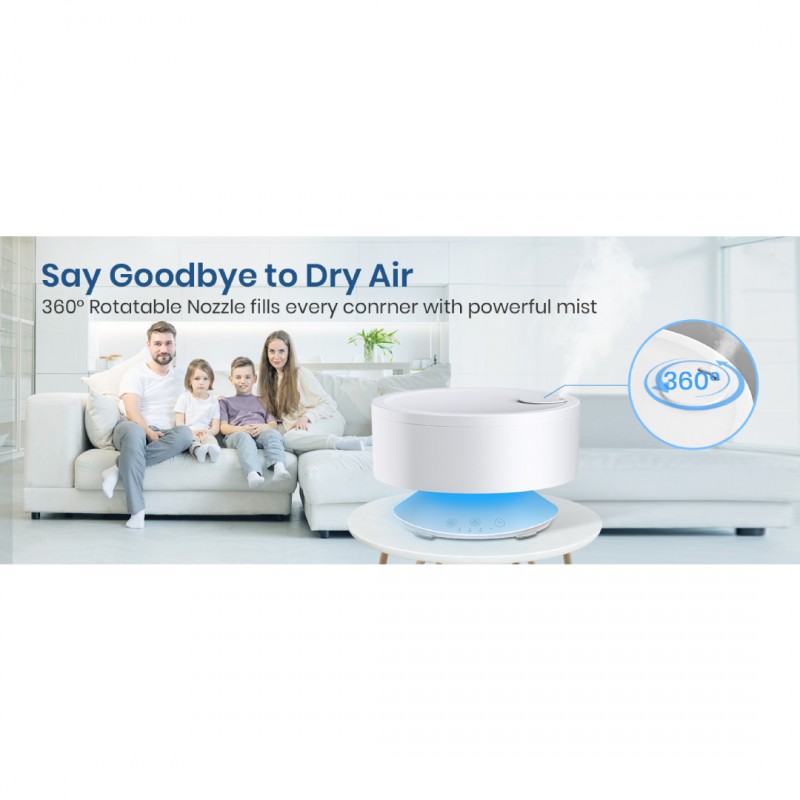 Арома дифузер Mohana Ice, 1.6 литра, с дистанционно