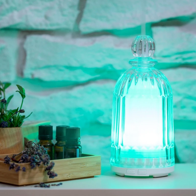 Арома дифузер Мохана "Парфюмено шише", Стъклен