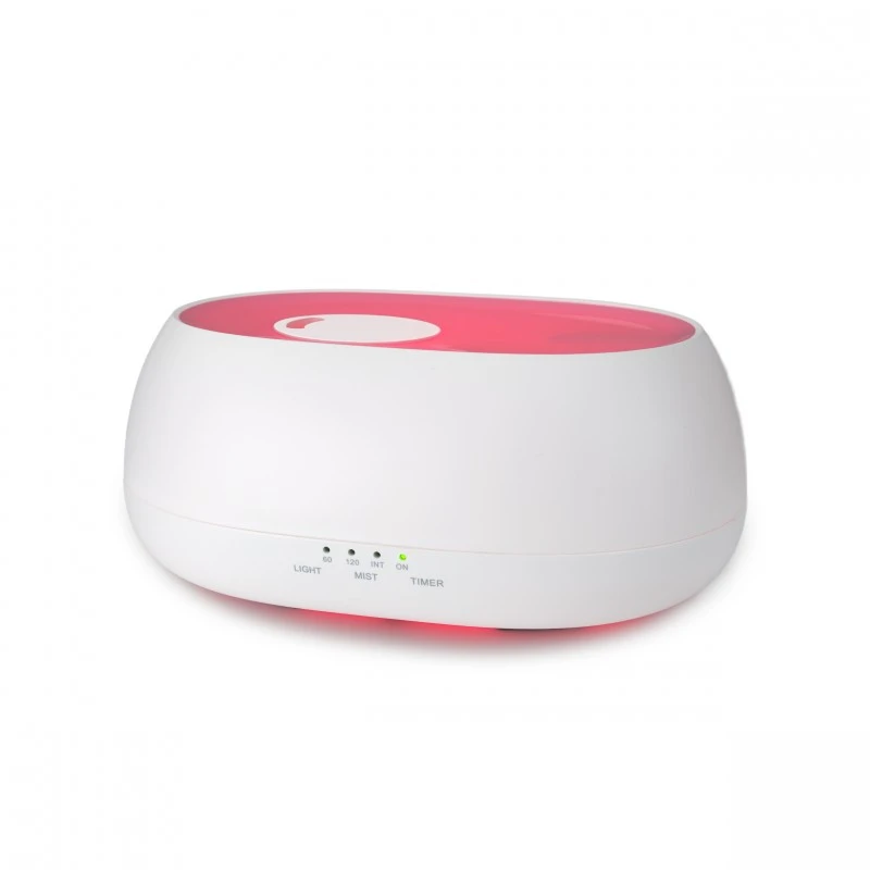 Арома дифузер Мохана Ароматна мъгла, бял, 500 мл, с дистанционно