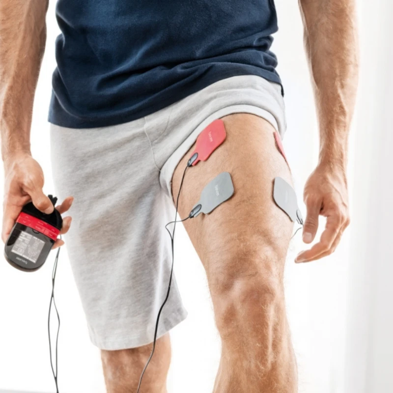 Електростимулатор Beurer EM 59, TENS, EMS, 4 електрода, Затопляне, 64 програми