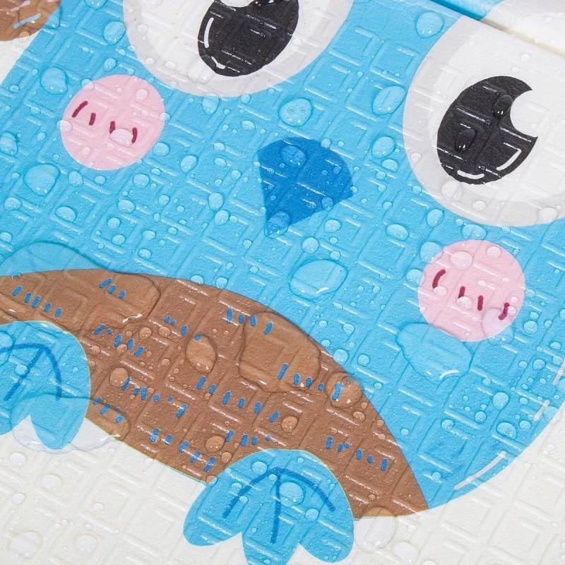 Детски килим за игра Baby Crawl & Play Горски живот и Семейство мечета, 200 х 180 х 1см.