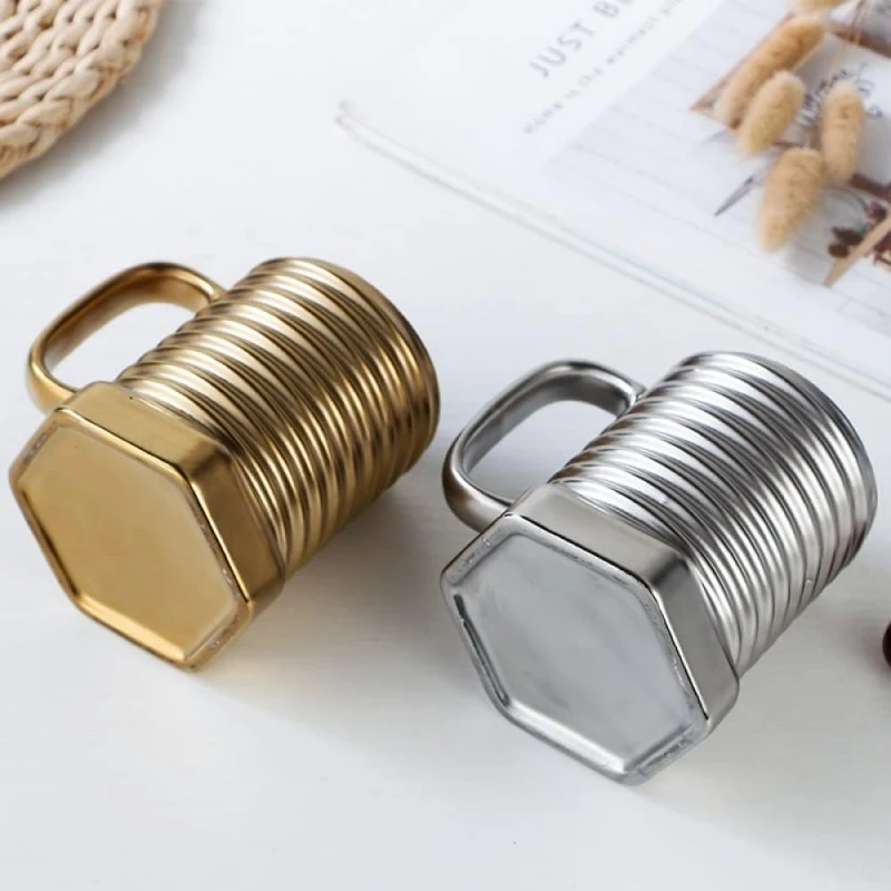 Чаша Болт, 350 мл, Керамична, Сребрист