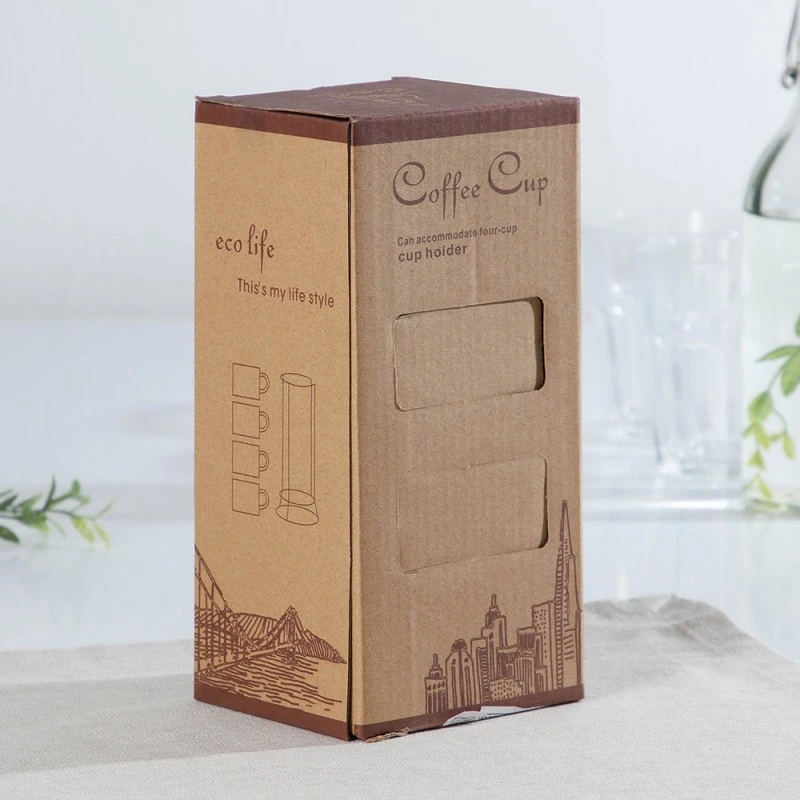 Комплект чаши Happy Love Lucky Smile, С метална стойка, 4 броя