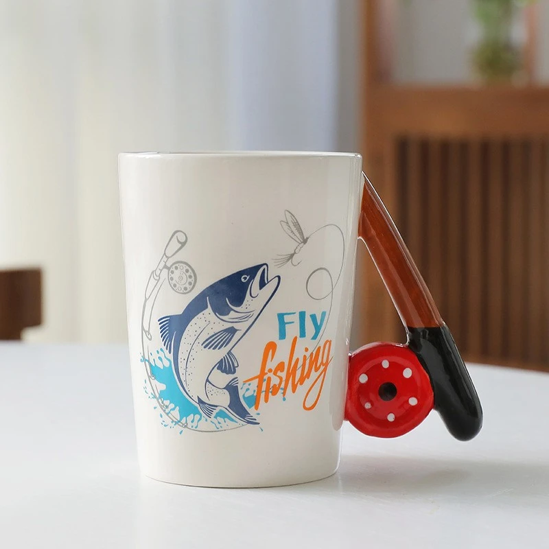 Чаша Fly Fishing, 380ml, Керамична