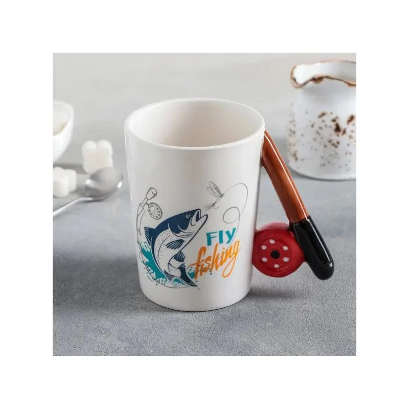 Чаша Fly Fishing, 380ml, Керамична