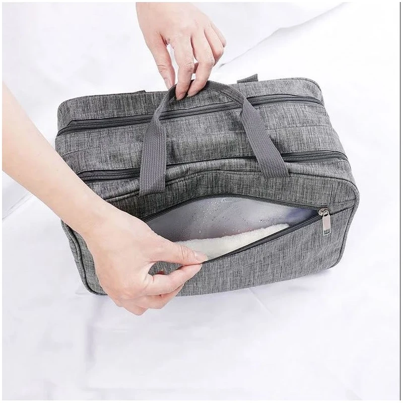 Несесер за пътуване Travel, 32x20x15cm, Сив