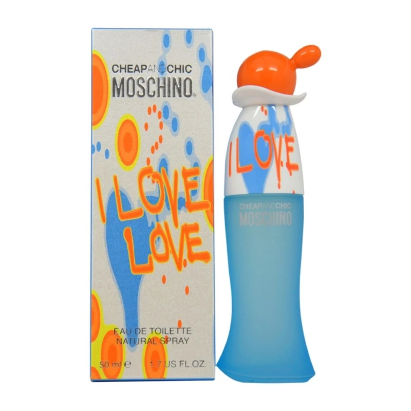 Moschino Cheap And Chic I Love Love - Тоалетна вода за жени EDT 50 мл 