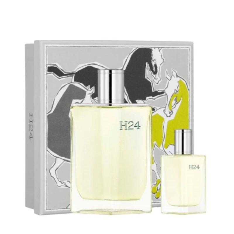 Комплект за мъже Hermes H24 - Тоалетна вода за мъже EDT 100 мл + 12.5 мл 