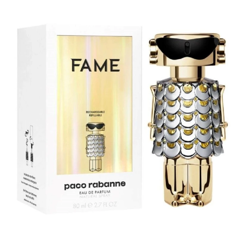 Paco Rabanne Fame Refillable - Парфюмна вода за жени EDP 80 мл 