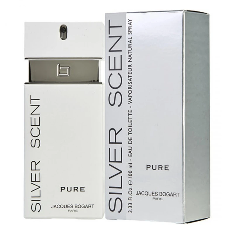 JACQUES BOGART PARIS Silver Scent Pure - Тоалетна вода за мъже EDT 100 мл 