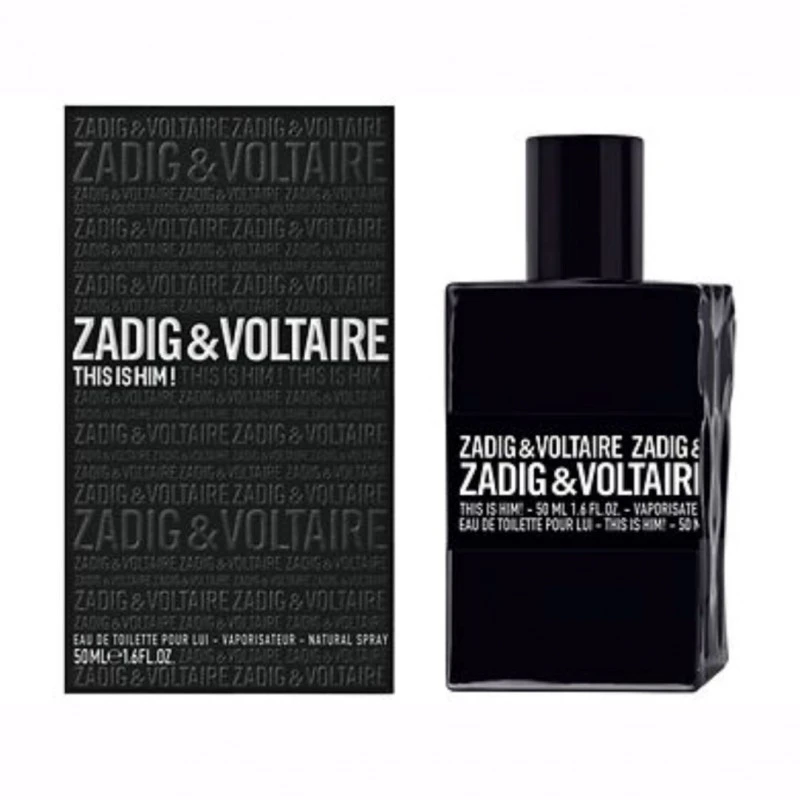Zadig & voltaire this is him - Тоалетна вода за мъже ЕДТ 50 мл. 