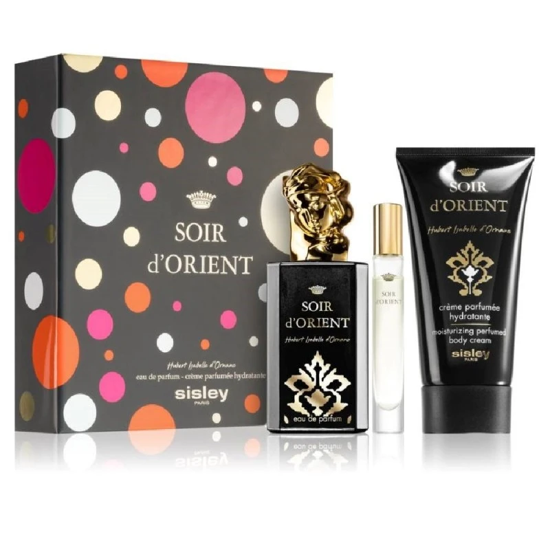 Комплект за жени Sisley Soir D`Orient - Парфюмна вода EDP 100 мл + 6.5 мл + Крем за тяло 150 мл 