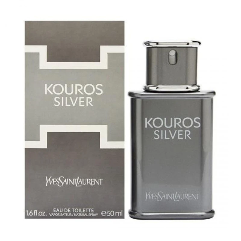 Yves saint laurent - ysl kouros silver   Тоалетна вода за мъже ЕДТ 50 мл