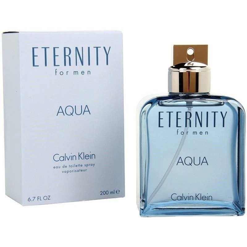 Calvin Klein Eternity Aqua  Тоалетна вода за мъже EDT 200 мл- 