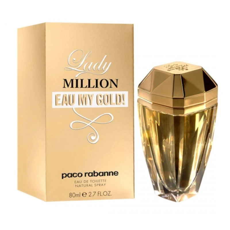 Paco Rabanne Lady Million Eau My Gold - Тоалетна вода за жени EDT 80 мл ...