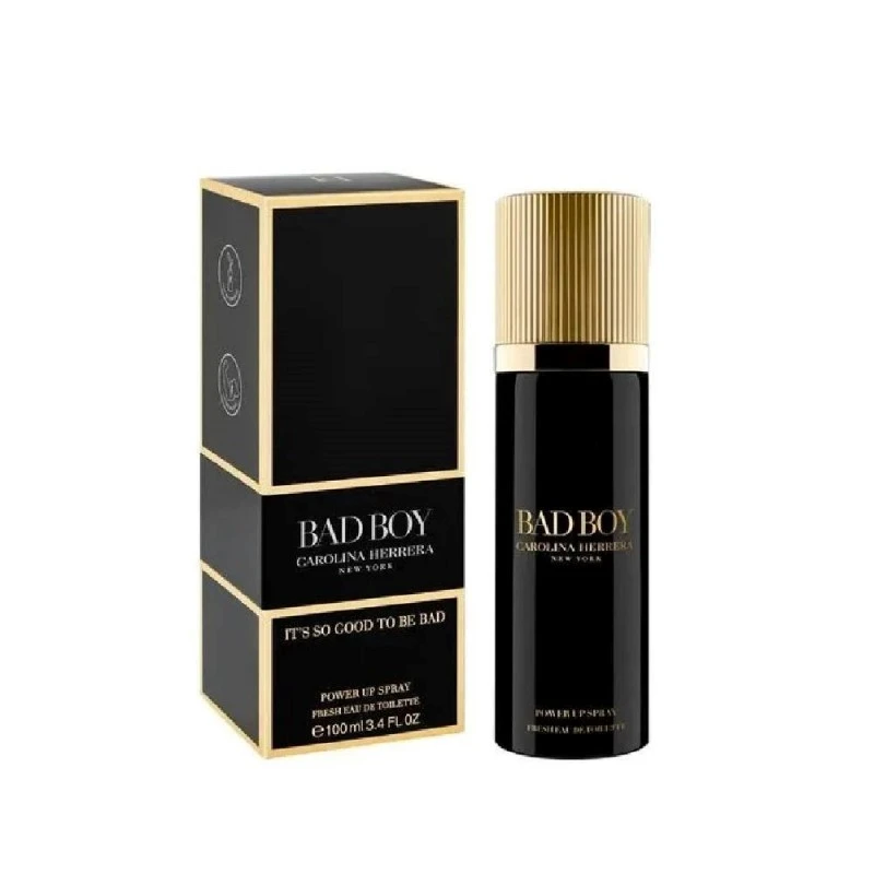 Carolina Herrera Bad Boy Fresh Power Up Spray - Тоалетна вода за мъже EDT 100 мл 