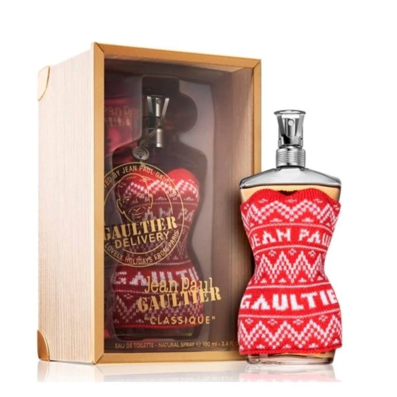 Jean Paul Gaultier Classique Xmas Limited Edition 2021 - Тоалетна вода за жени EDT 100 мл 
