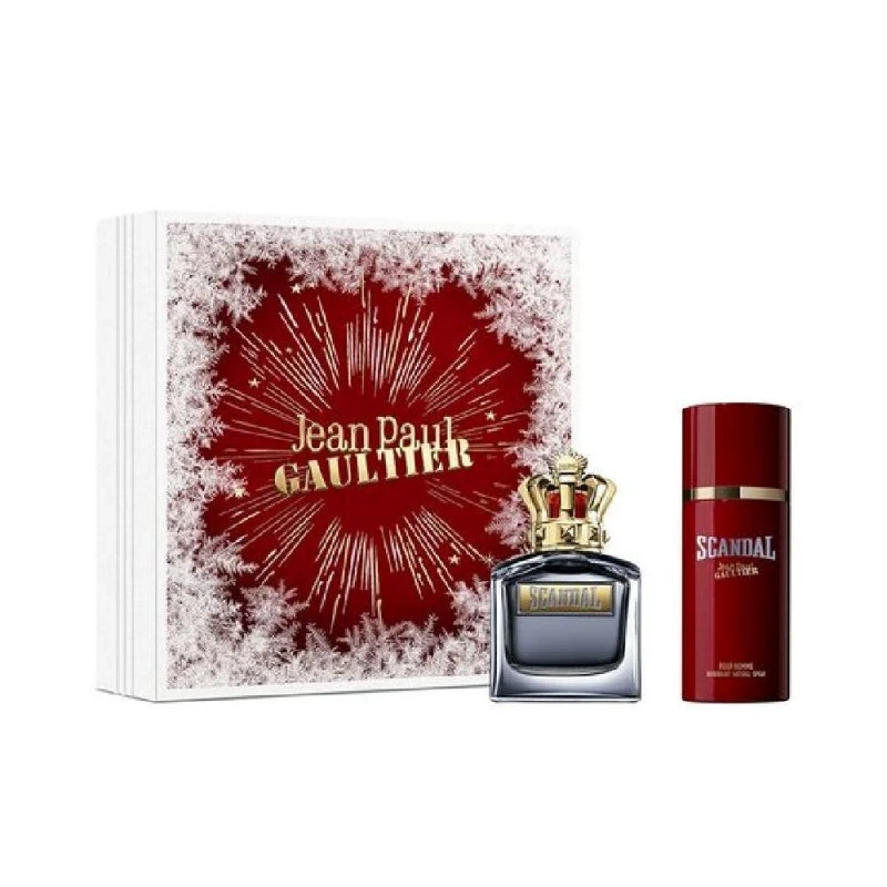 Комплект за мъже Jean-Paul Gaultier Scandal Pour Homme   Тоалетна вода EDT 100 мл + Дезодорант DEO 150 мл